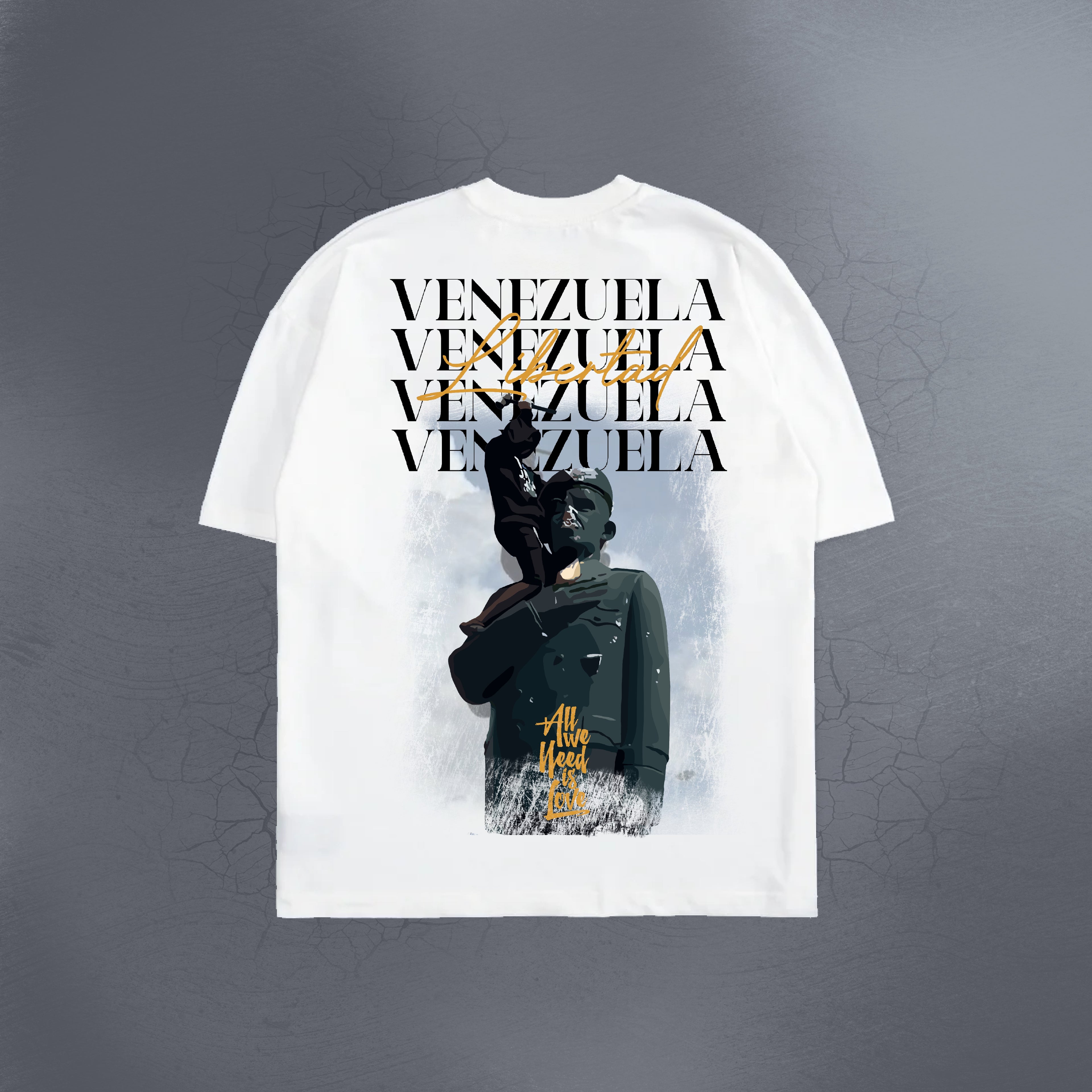 VENEZUELA LIBERTAD WHITE TEE
