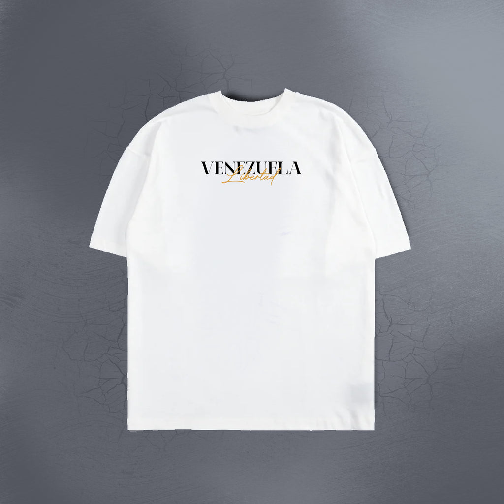 VENEZUELA LIBERTAD WHITE TEE
